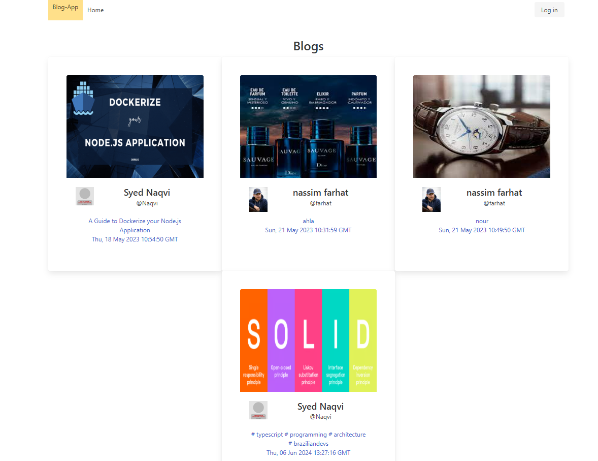 Blog App Server